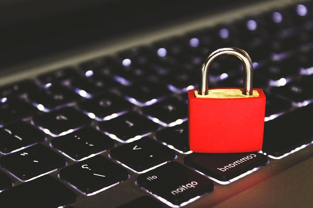 Digital security concept with shield and secure data visualization